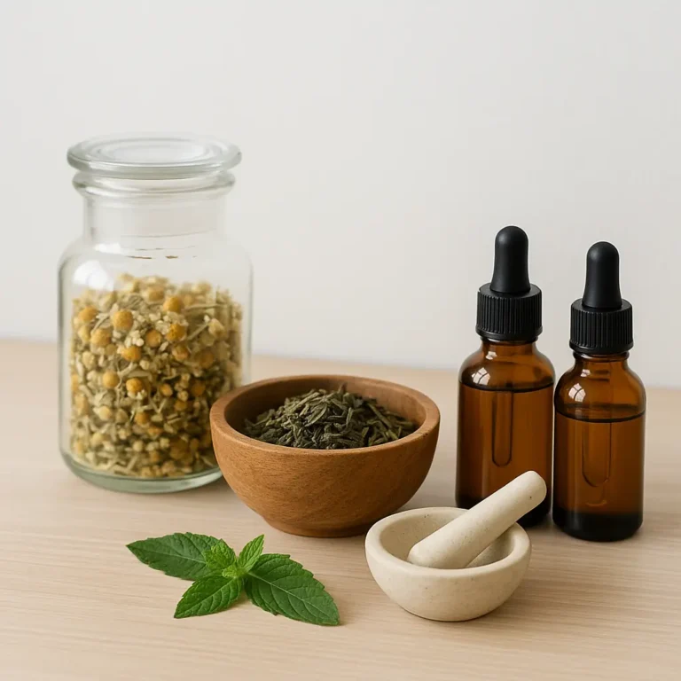 Herbal and plant-based remedies for natural acne treatment